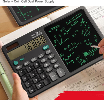 FastVolt™ - 2 In 1 Calculator & Writing Pad