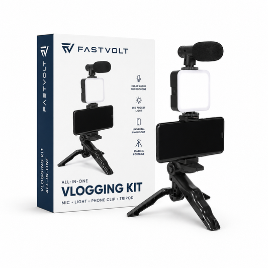 FastVolt™All-in-One Vlogging Kit