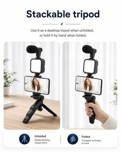 FastVolt™All-in-One Vlogging Kit