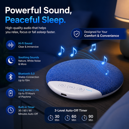 FastVolt™ SomniaWave Premium Pillow Speaker