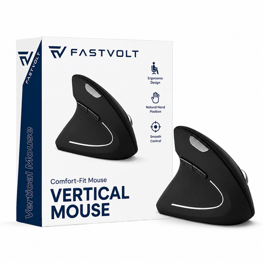 FastVolt™Rechargeable Ergonomic Vertical Mouse