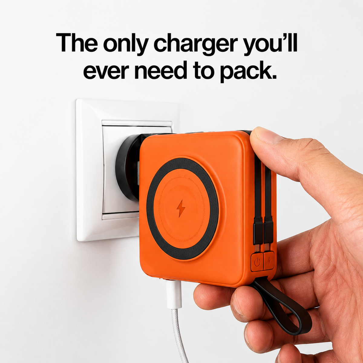 FastVolt™ SmartCharge GaN  5-in-1 Power Bank