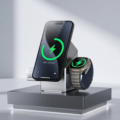 FastVolt™ - 3 In 1 Magnetic Wireless Charger