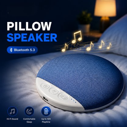 FastVolt™ SomniaWave Premium Pillow Speaker