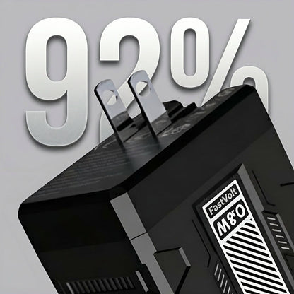 FastVolt 2-in-1 Retractable Fast GaN Charger Cable U