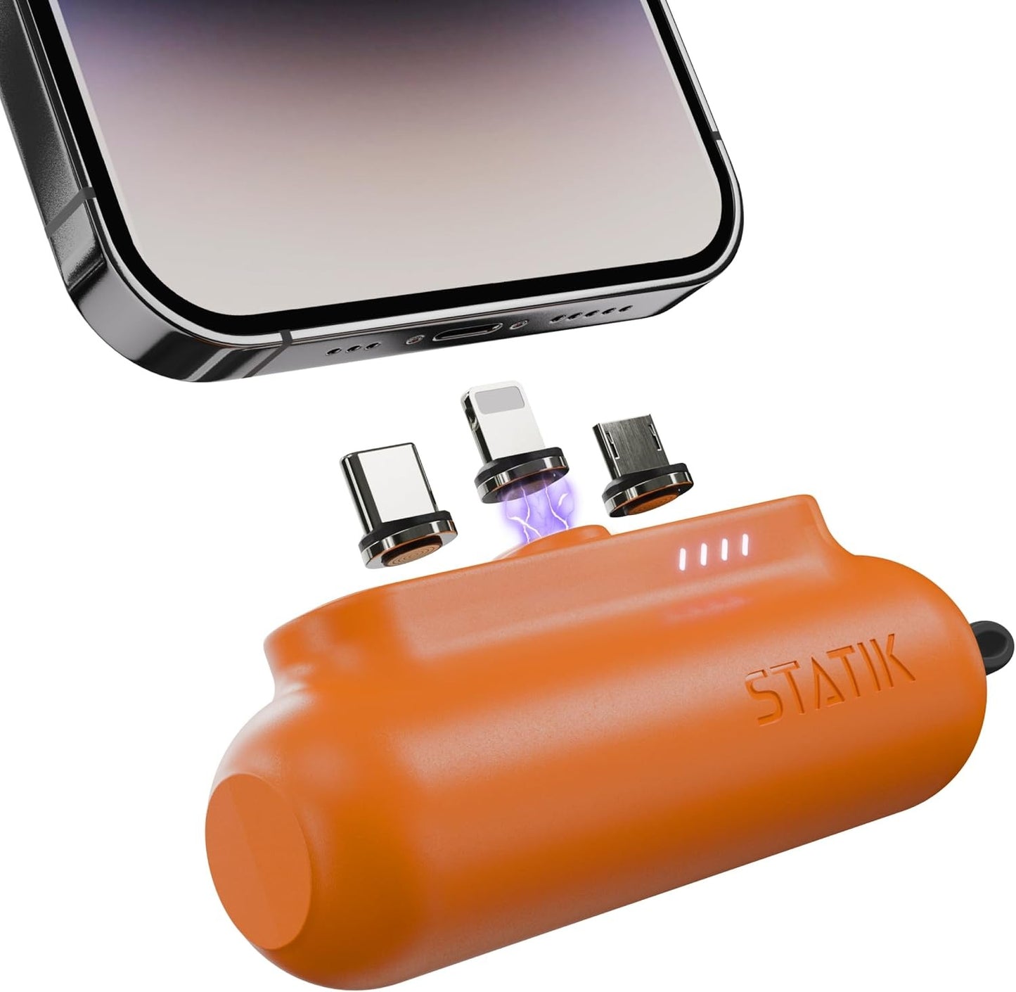 FastVolt™ Snap-N-Charge  Magnetic Power Bank
