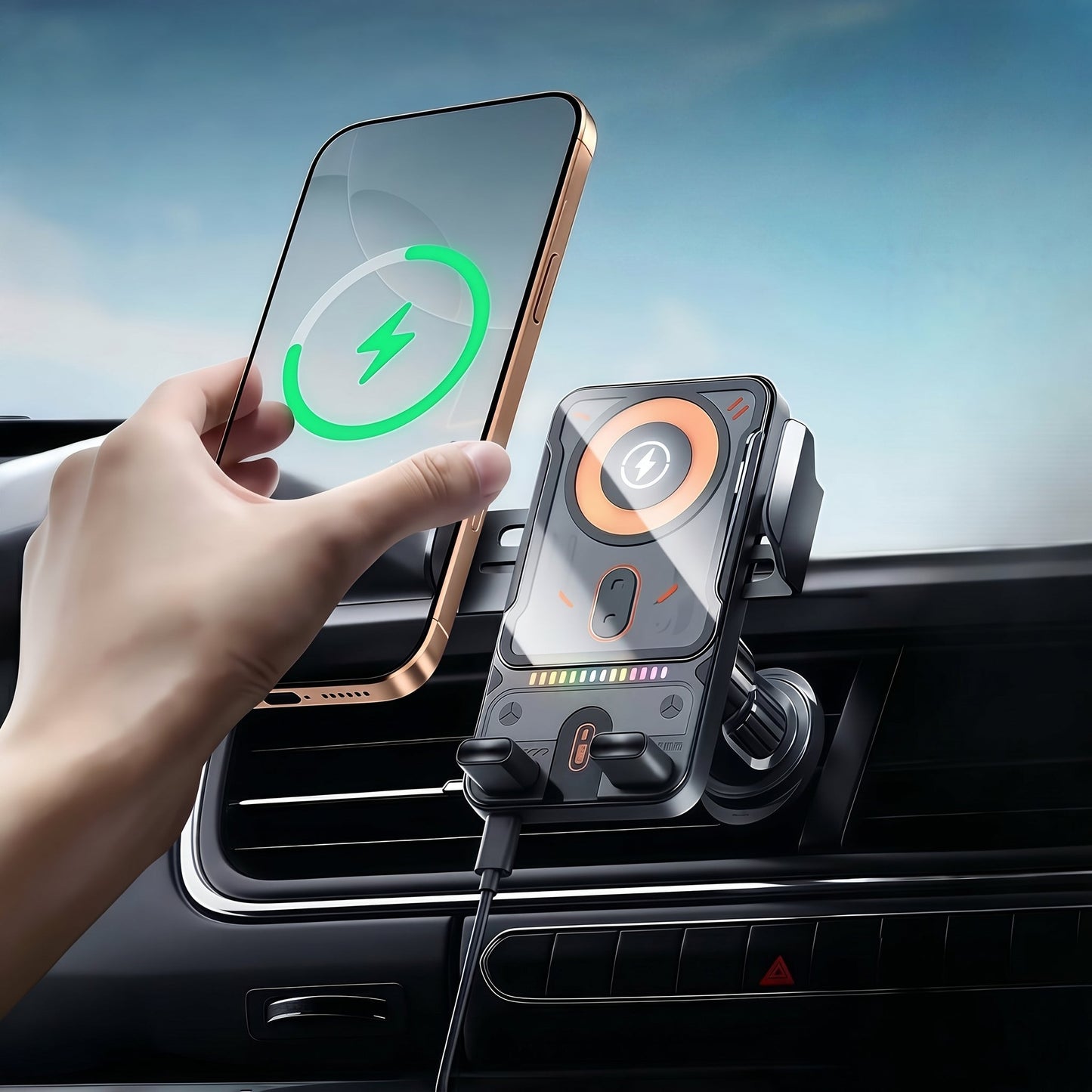 FastVolt 15W Wireless Car Charger